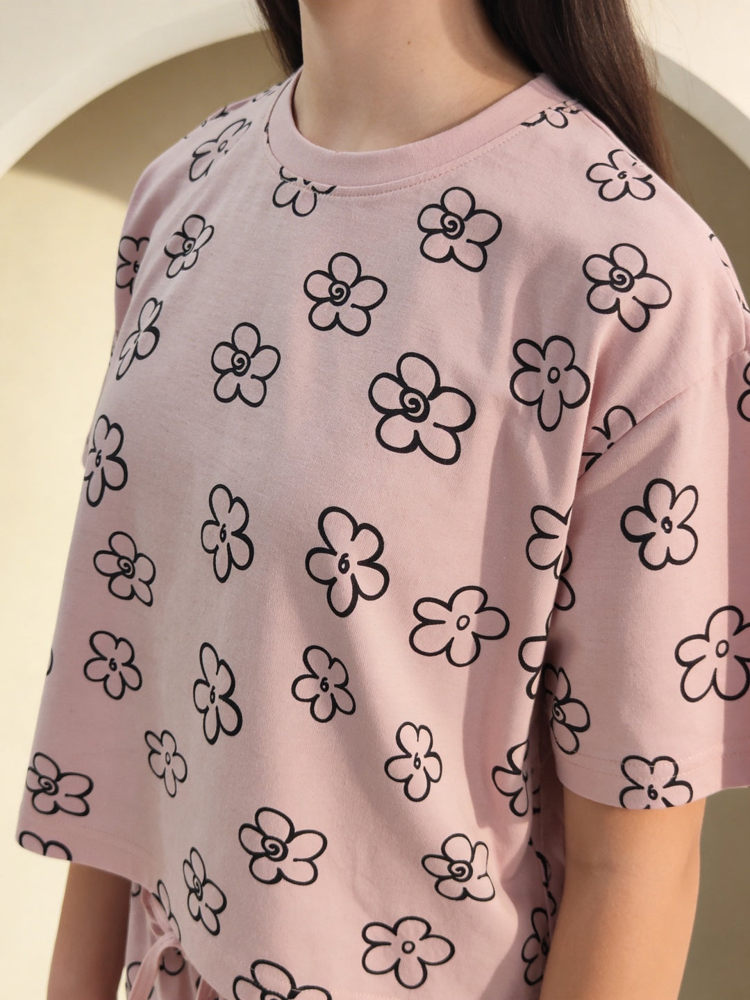 Lil Tomatoes Girls Cotton Night Suits