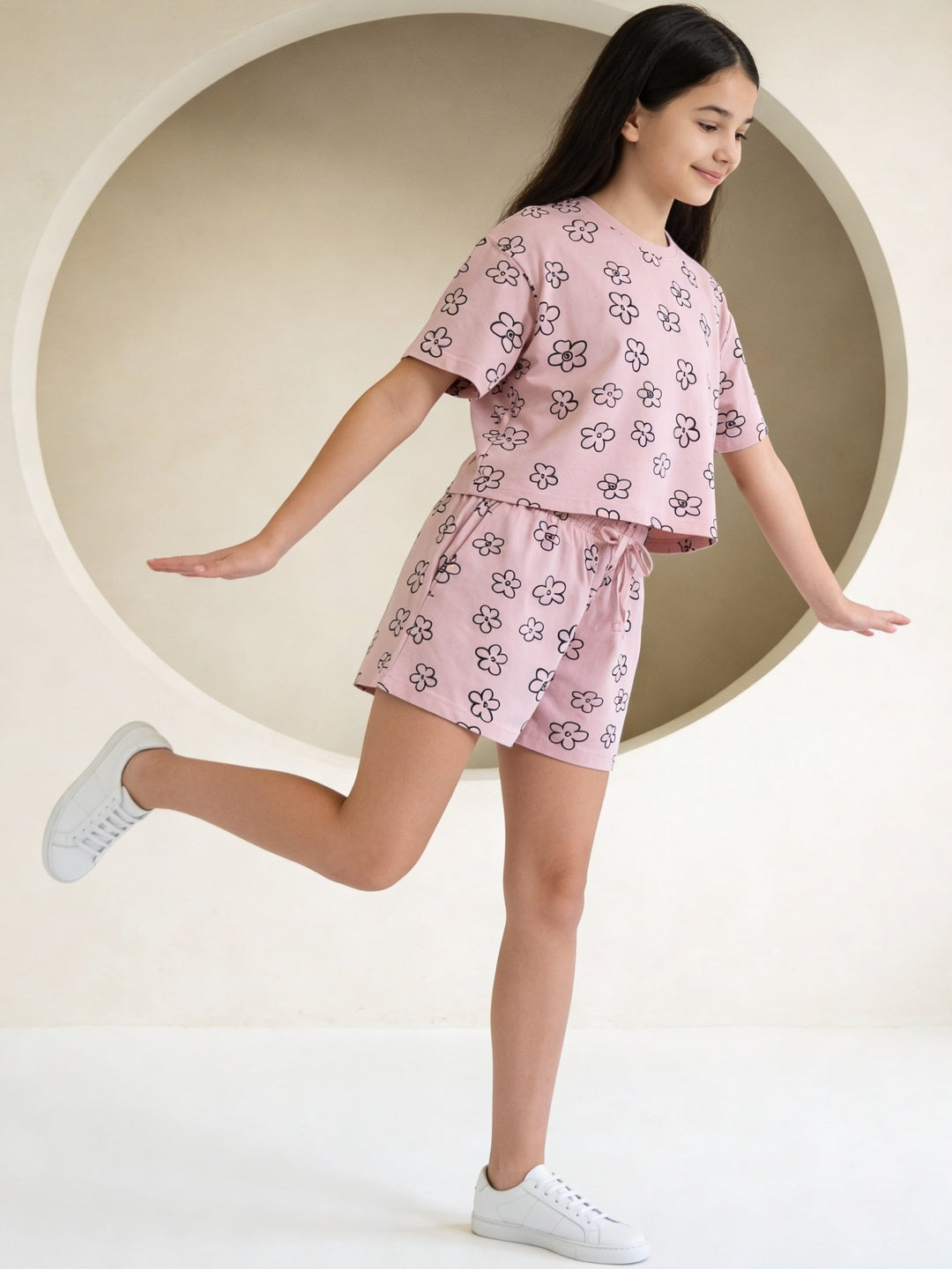 Lil Tomatoes Girls Cotton Night Suits