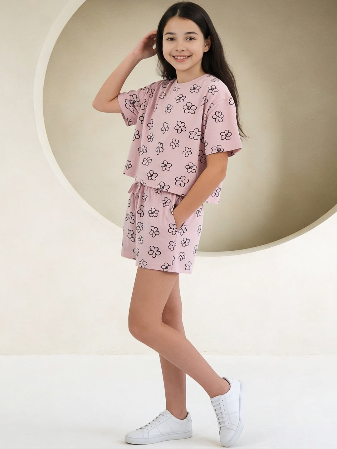 Lil Tomatoes Girls Cotton Night Suits