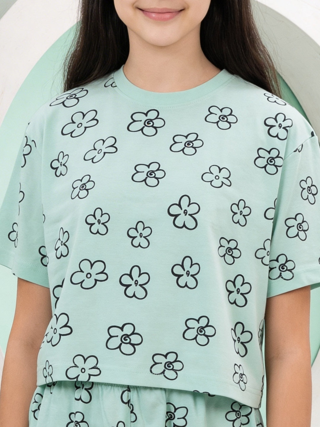 Lil Tomatoes Girls Cotton Night Suits