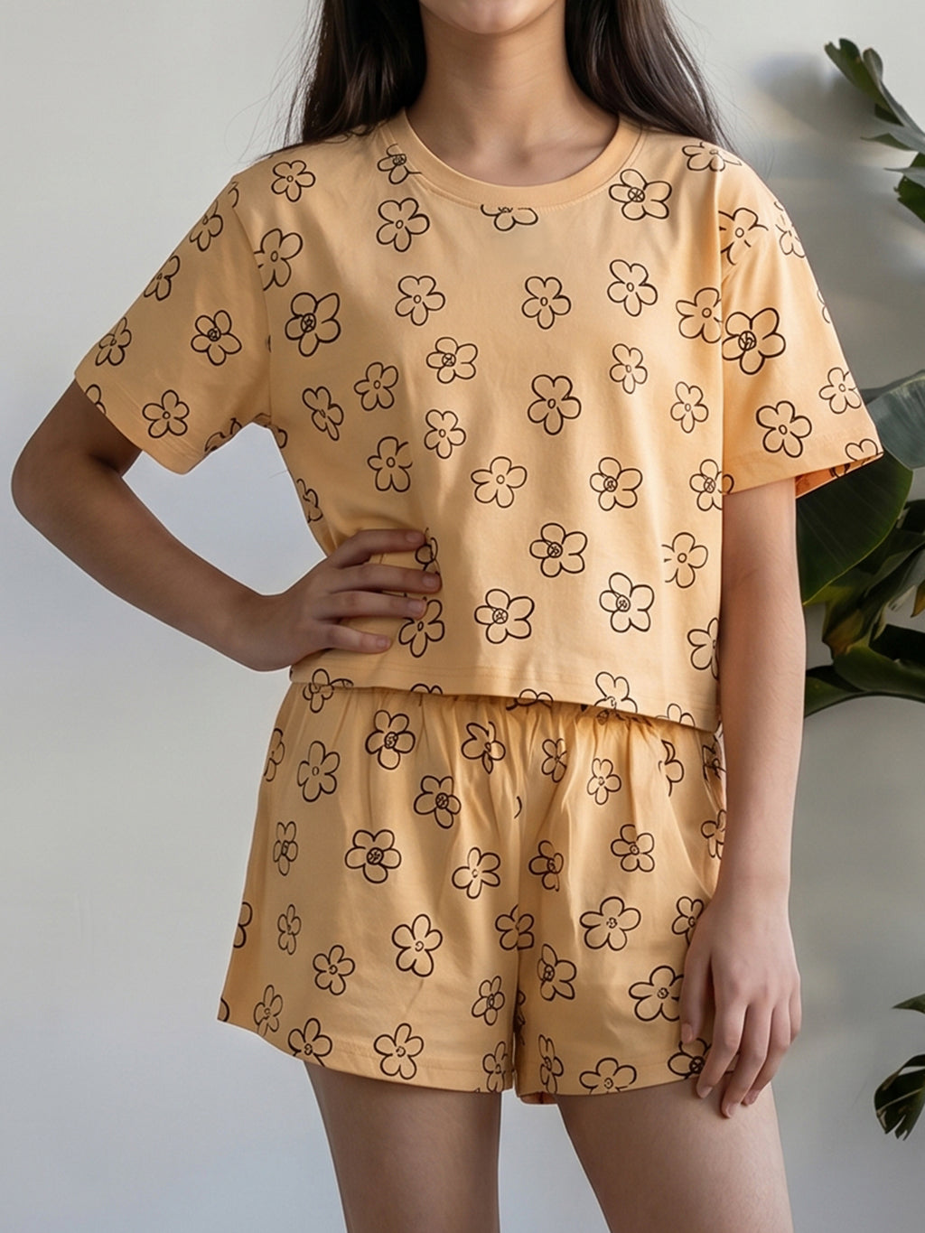 Lil Tomatoes Girls Cotton Night Suits