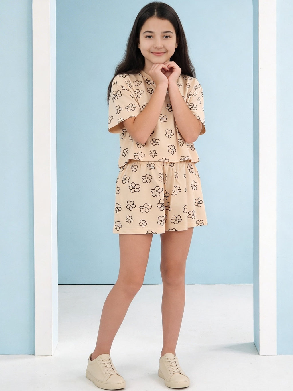 Lil Tomatoes Girls Cotton Night Suits