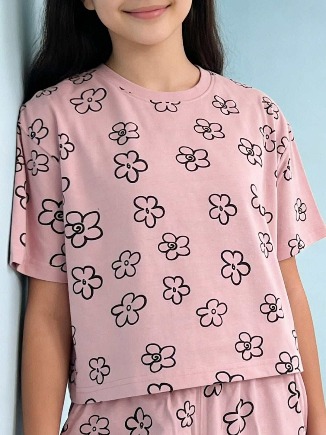 Lil Tomatoes Girls Cotton Night Suits