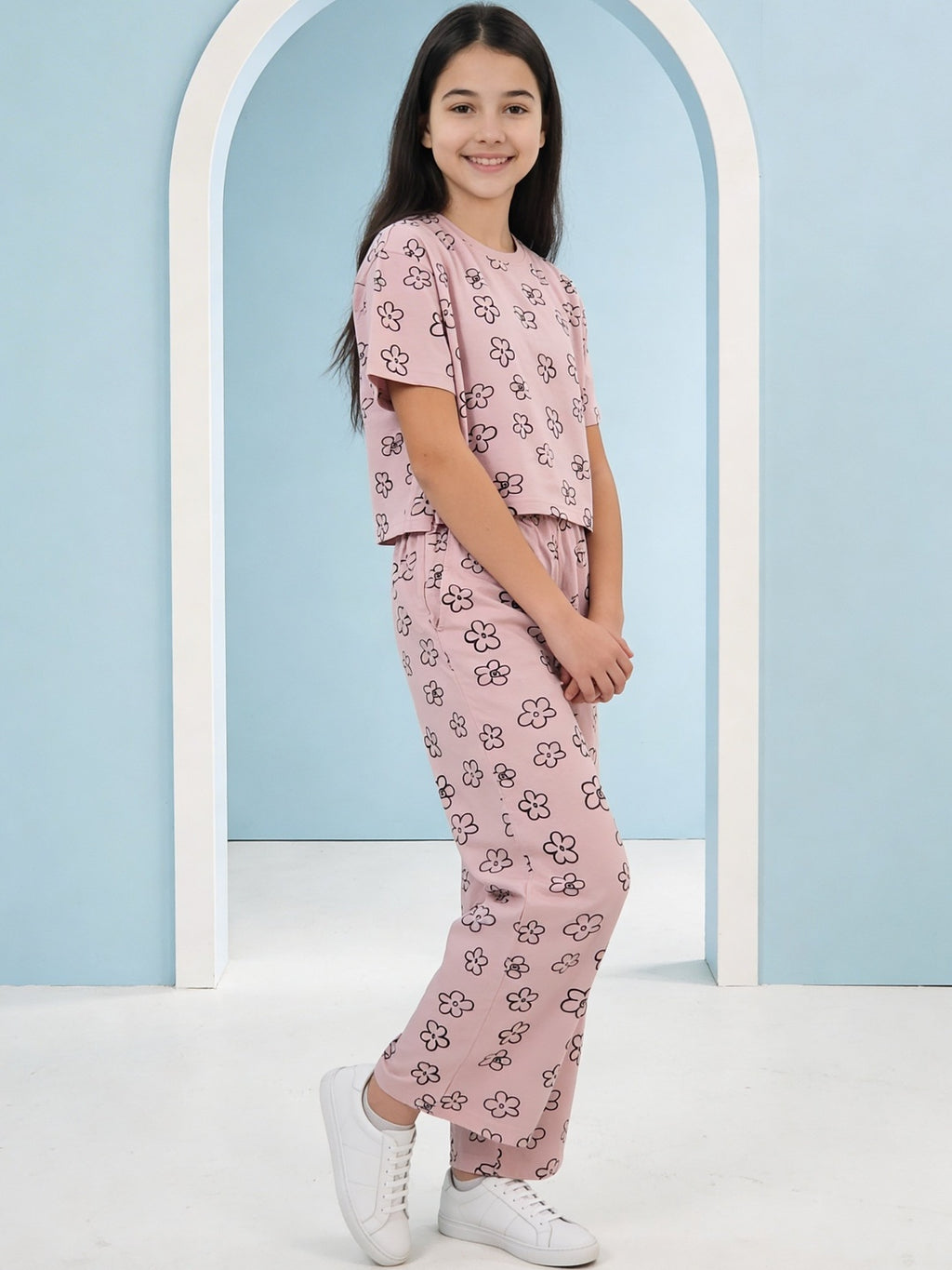 Lil Tomatoes Girls Cotton Night Suits