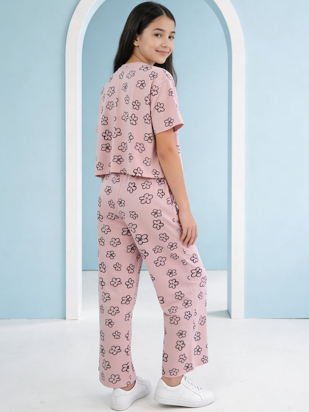 Lil Tomatoes Girls Cotton Night Suits