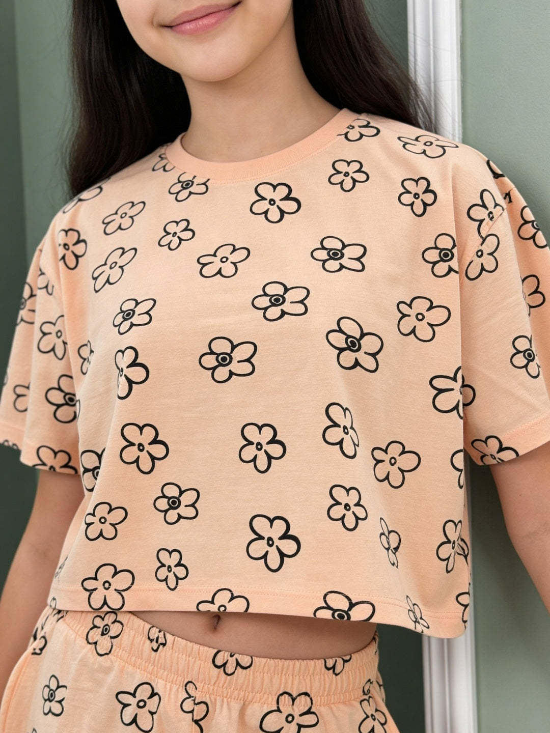 Lil Tomatoes Girls Cotton Night Suits