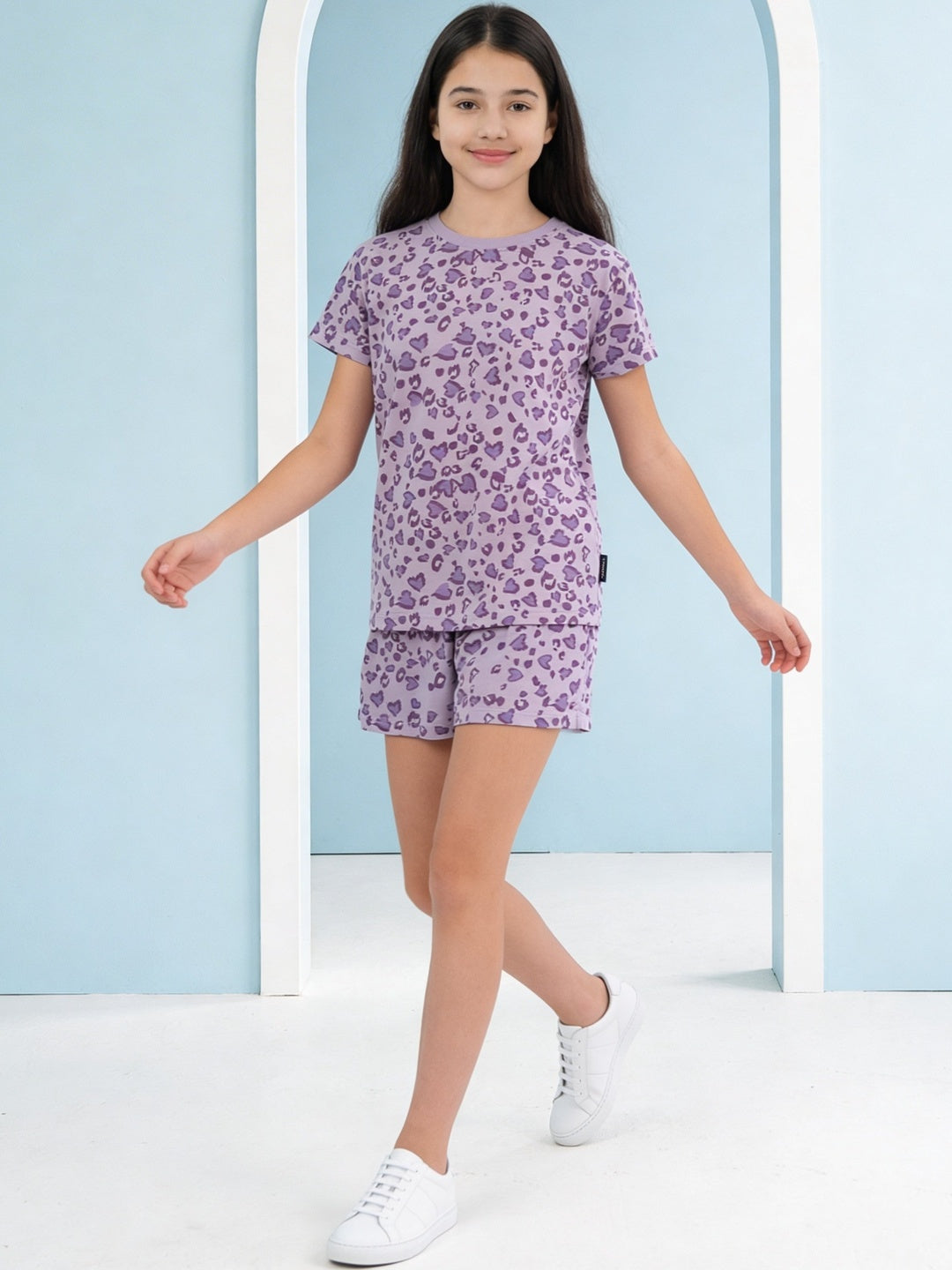 Lil Tomatoes Girls Cotton Night Suits