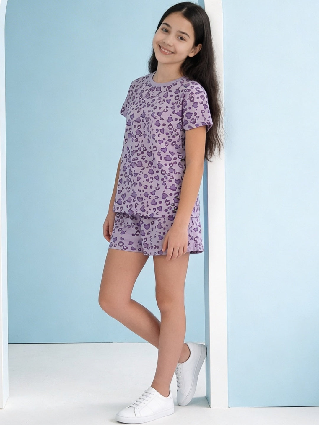 Lil Tomatoes Girls Cotton Night Suits