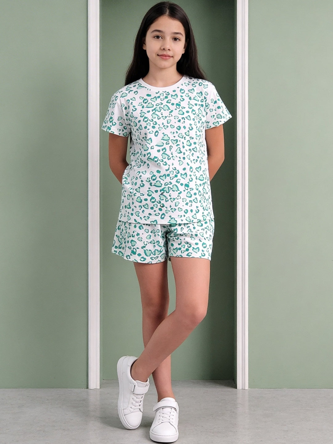 Lil Tomatoes Girls Cotton Night Suits