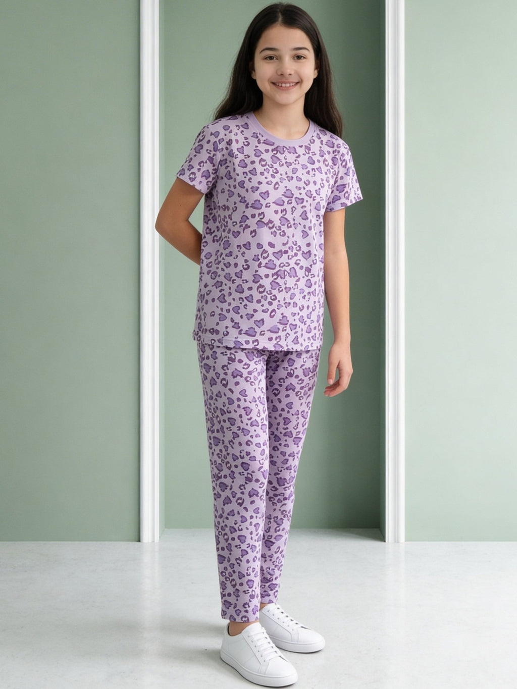Lil Tomatoes Girls Cotton Night Suits
