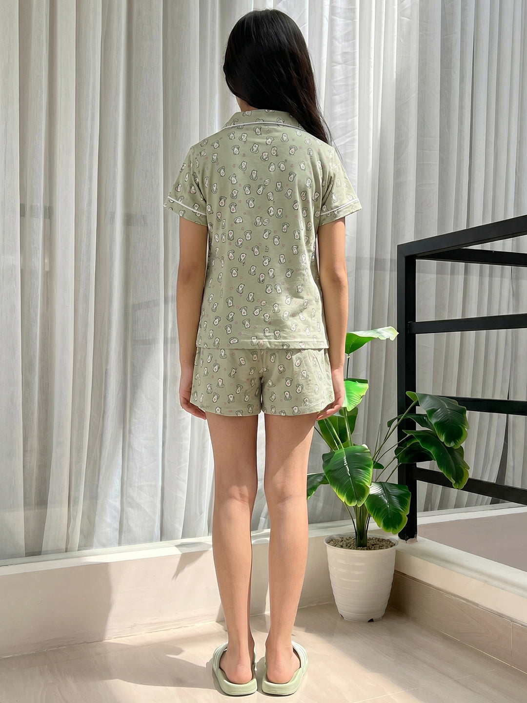 Lil Tomatoes Girls Cotton Night Suits