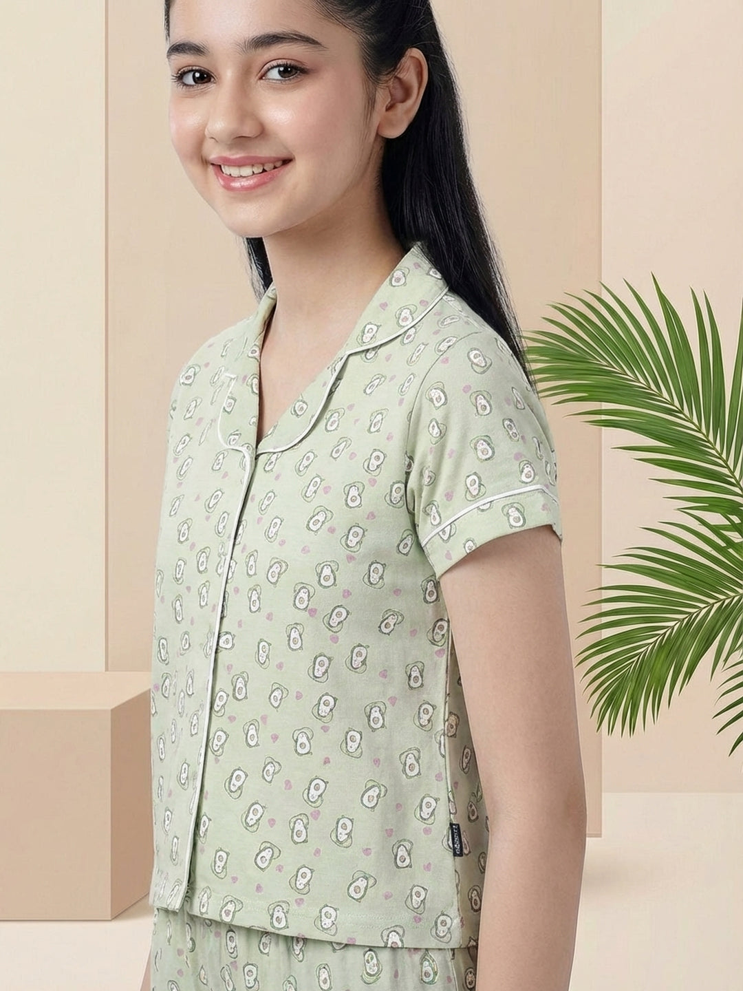 Lil Tomatoes Girls Cotton Night Suits