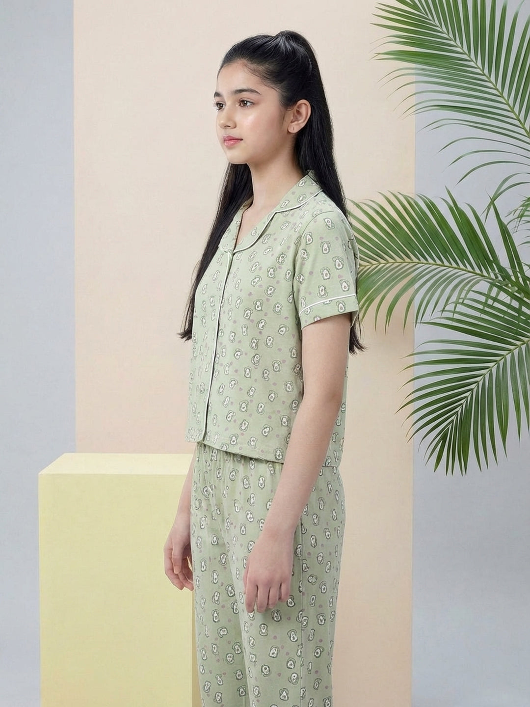 Lil Tomatoes Girls Cotton Night Suits