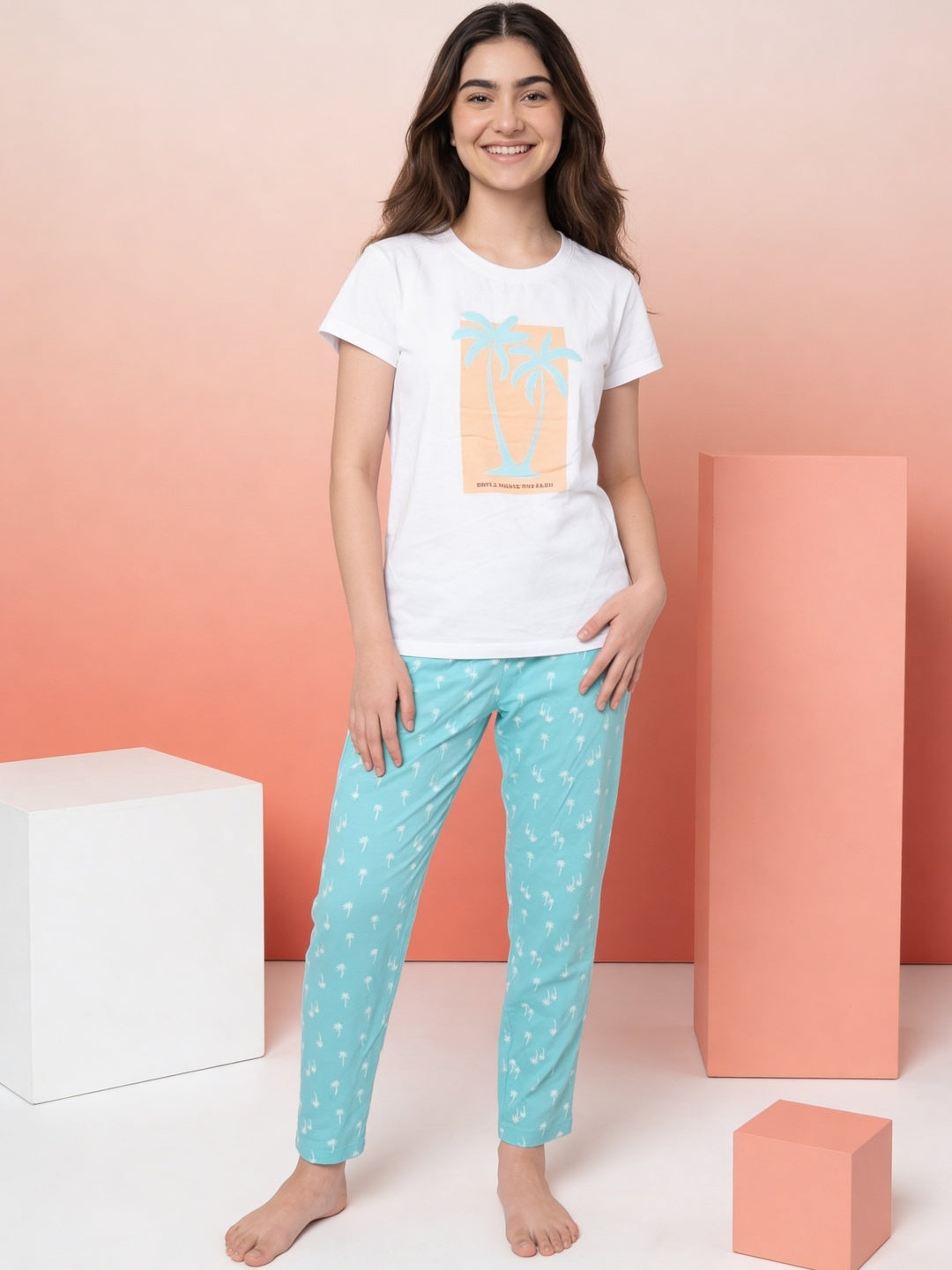 Lil Tomatoes Girls Cotton Night Suits