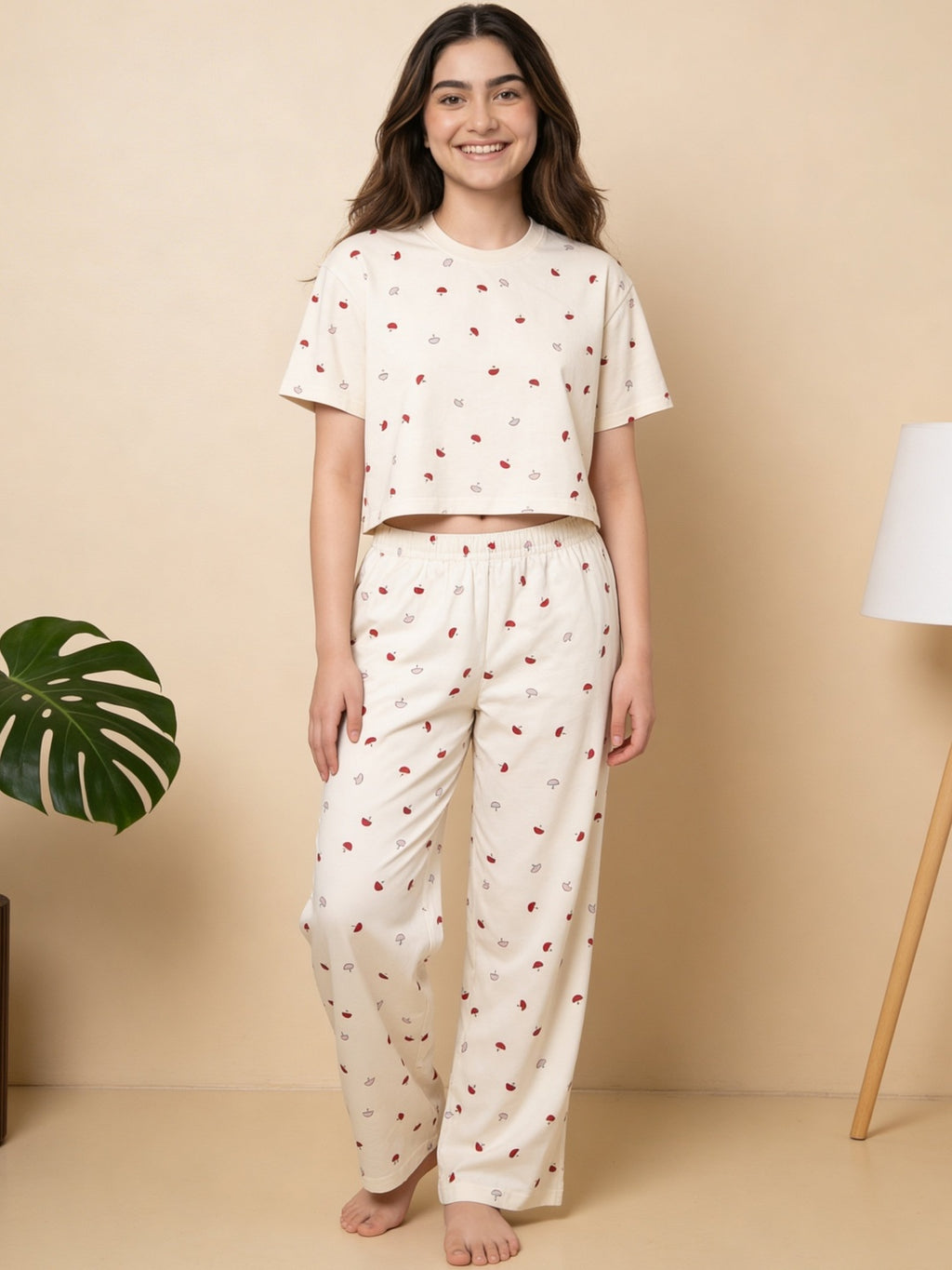 Lil Tomatoes Girls Cotton Night Suits