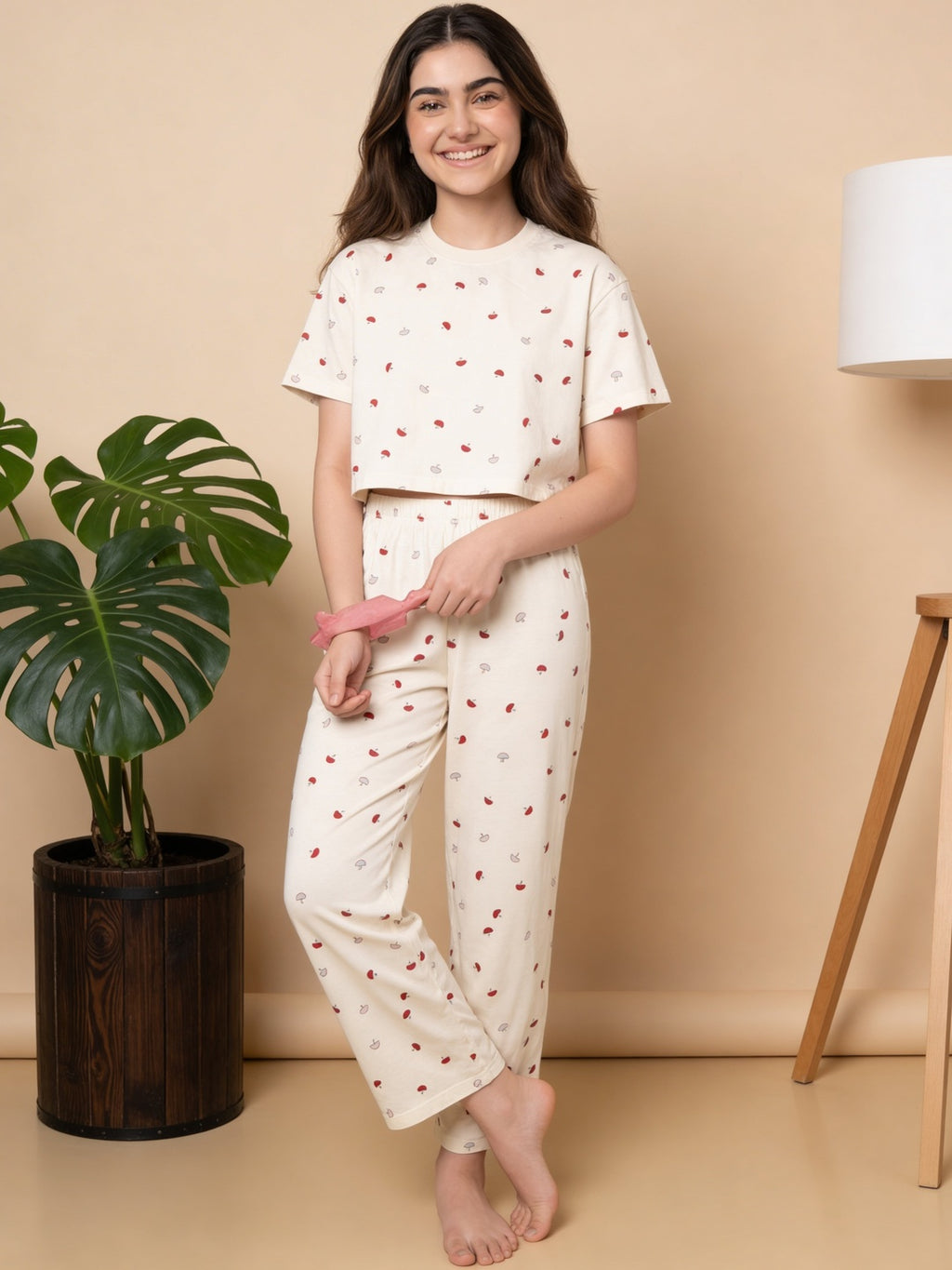 Lil Tomatoes Girls Cotton Night Suits
