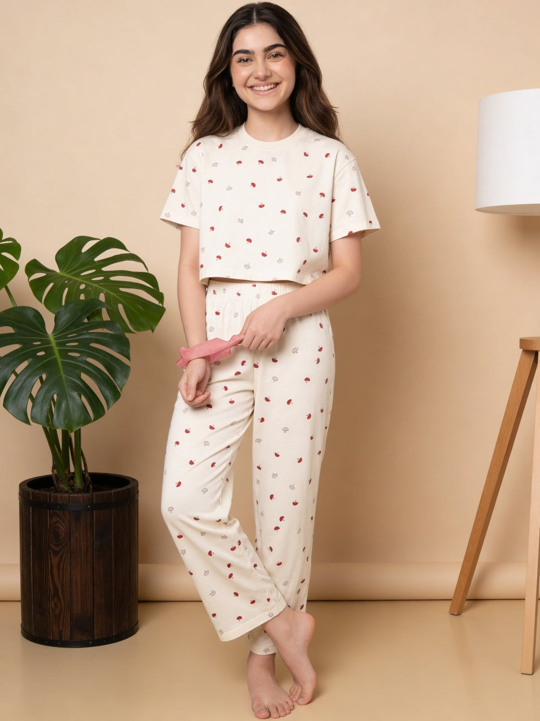 Lil Tomatoes Girls Cotton Night Suits