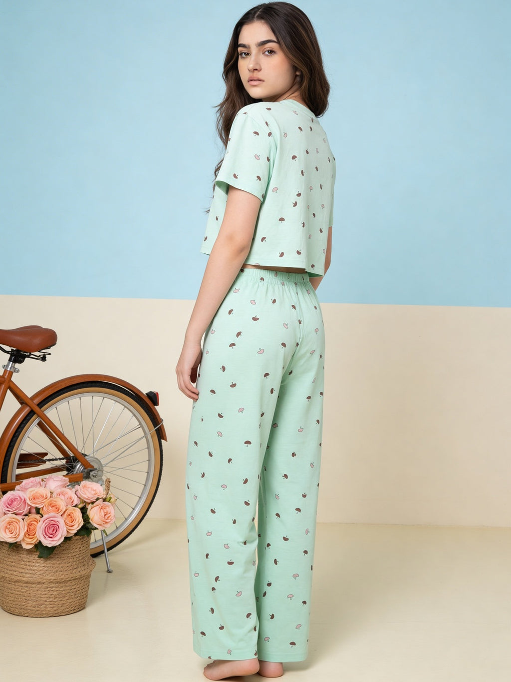 Lil Tomatoes Girls Cotton Night Suits