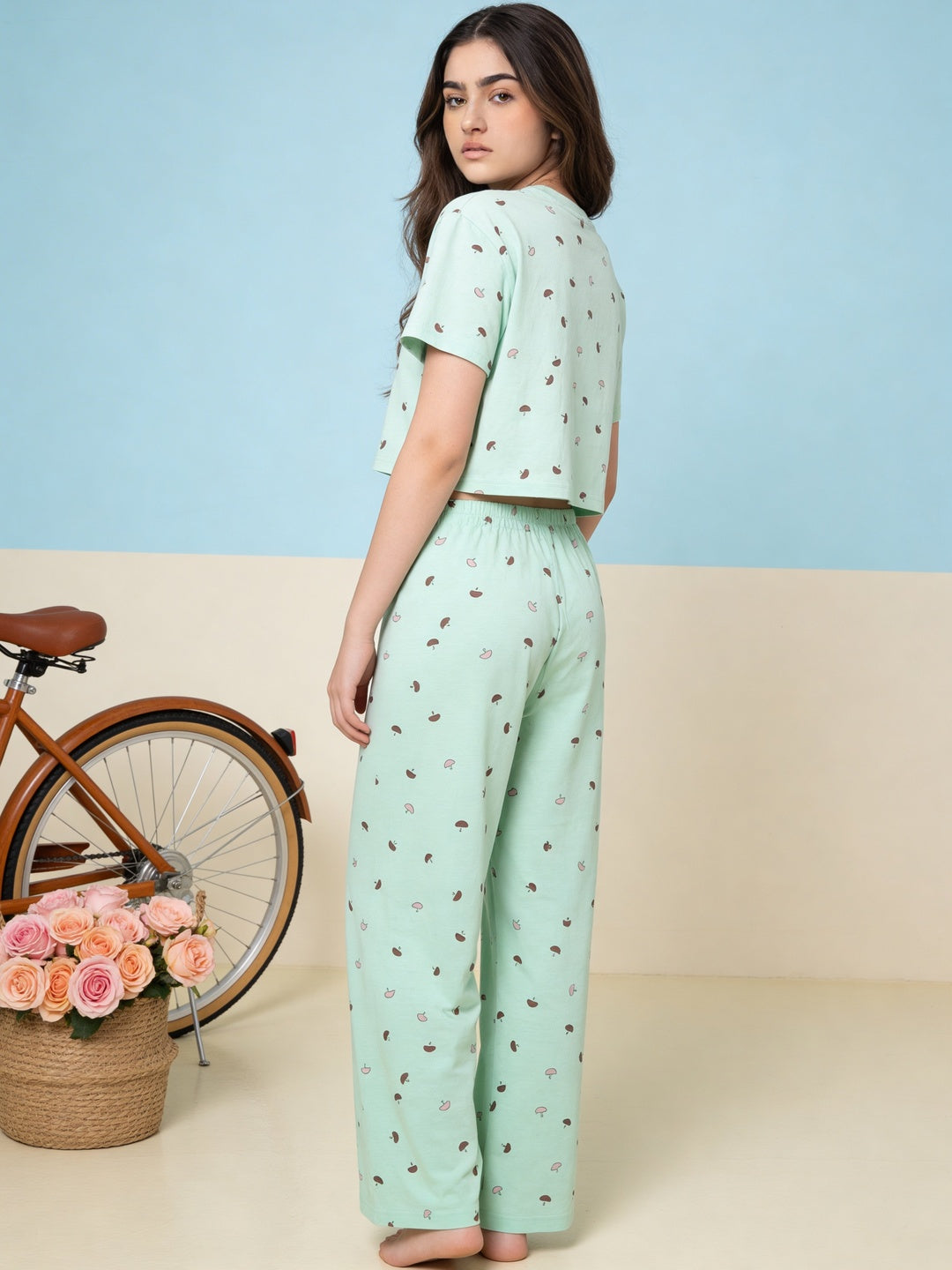 Lil Tomatoes Girls Cotton Night Suits