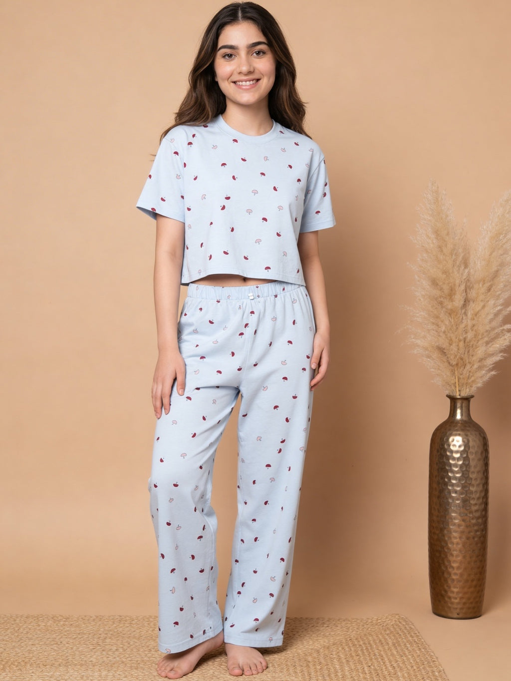 Lil Tomatoes Girls Cotton Night Suits