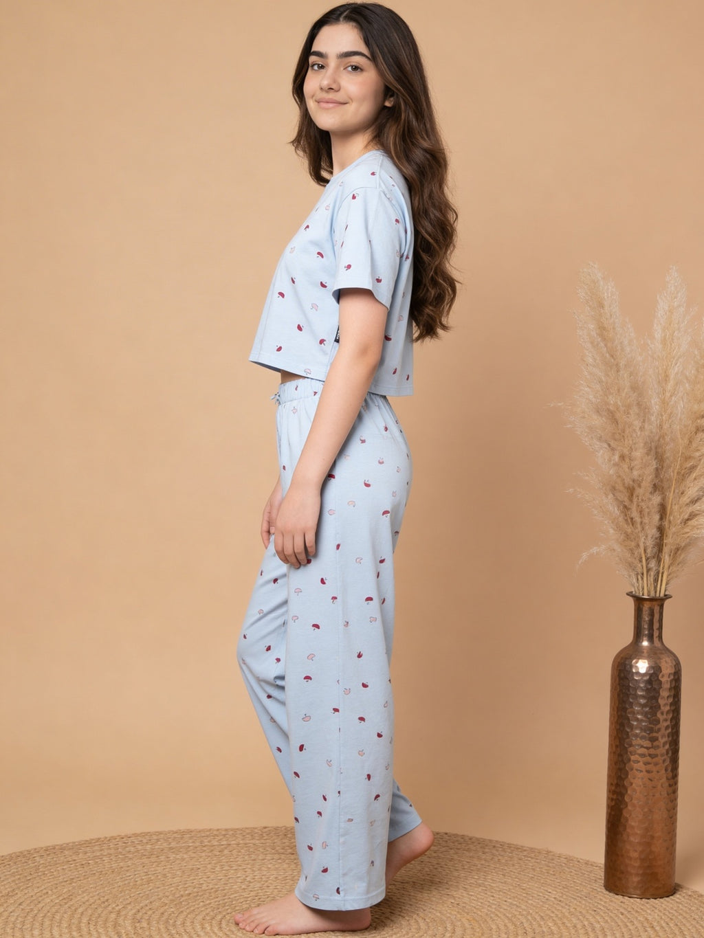 Lil Tomatoes Girls Cotton Night Suits