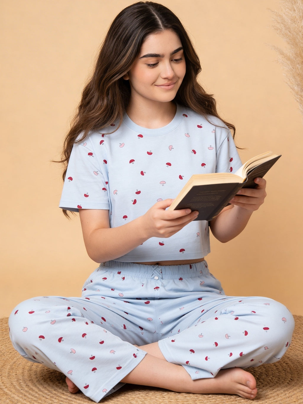 Lil Tomatoes Girls Cotton Night Suits
