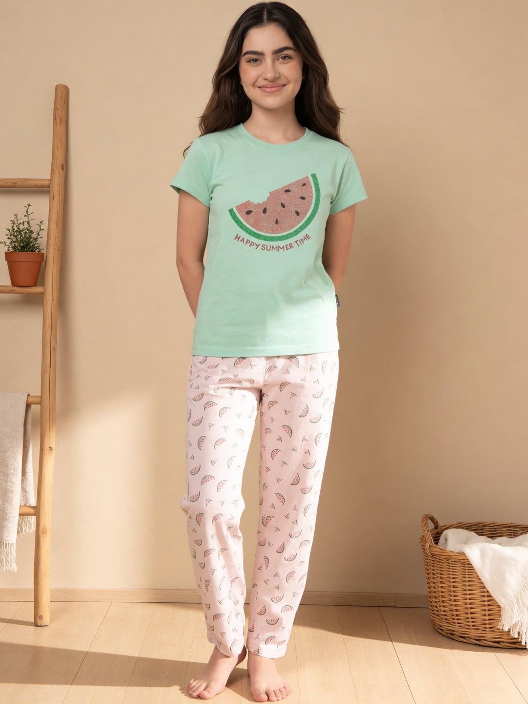 Lil Tomatoes Girls Cotton Night Suits