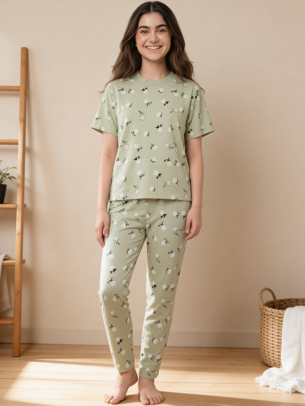 Lil Tomatoes Girls Cotton Night Suits
