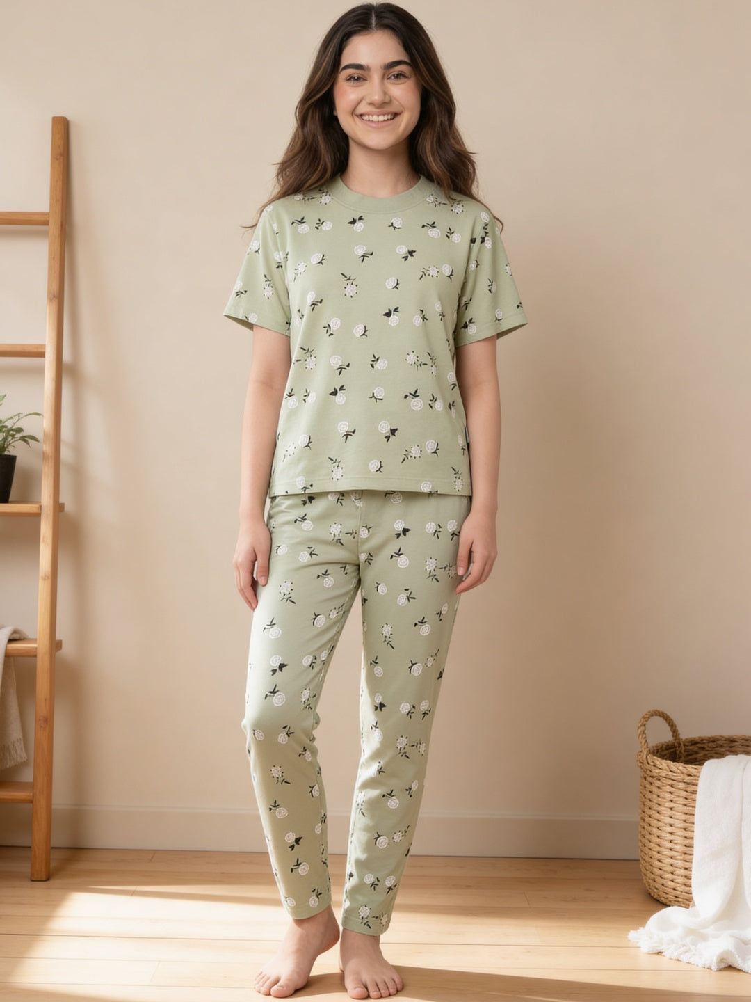 Lil Tomatoes Girls Cotton Night Suits