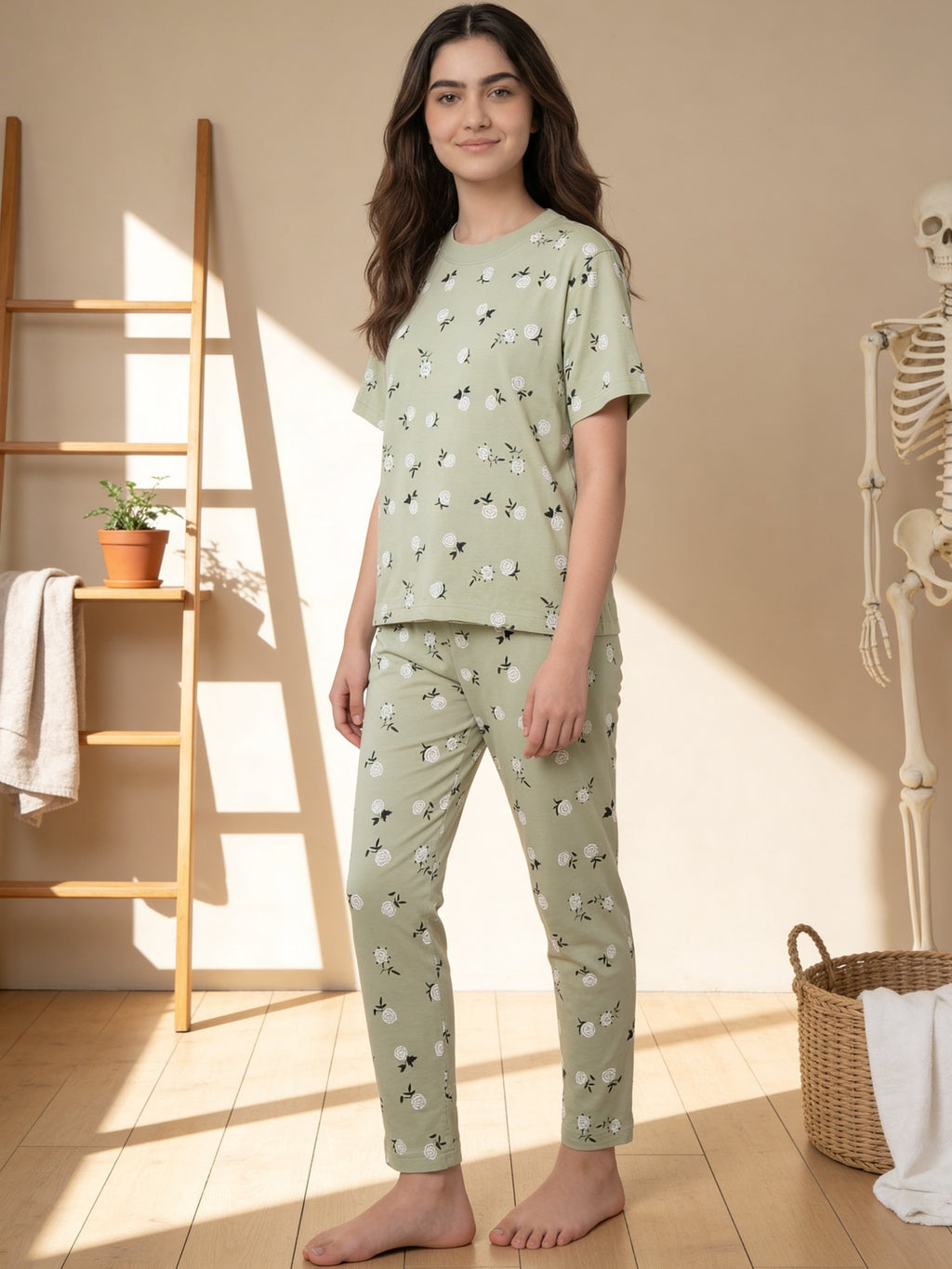 Lil Tomatoes Girls Cotton Night Suits