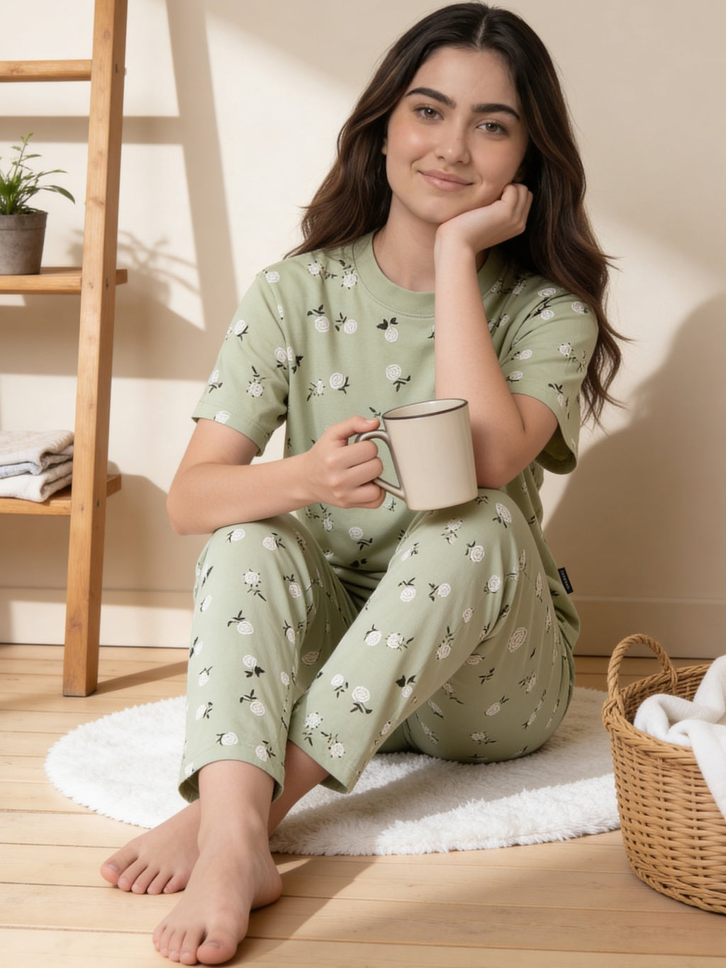 Lil Tomatoes Girls Cotton Night Suits