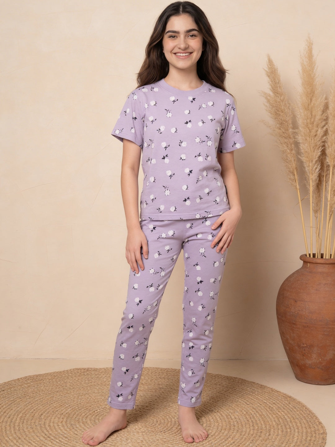 Lil Tomatoes Girls Cotton Night Suits