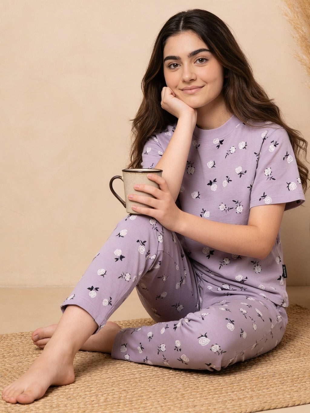 Lil Tomatoes Girls Cotton Night Suits