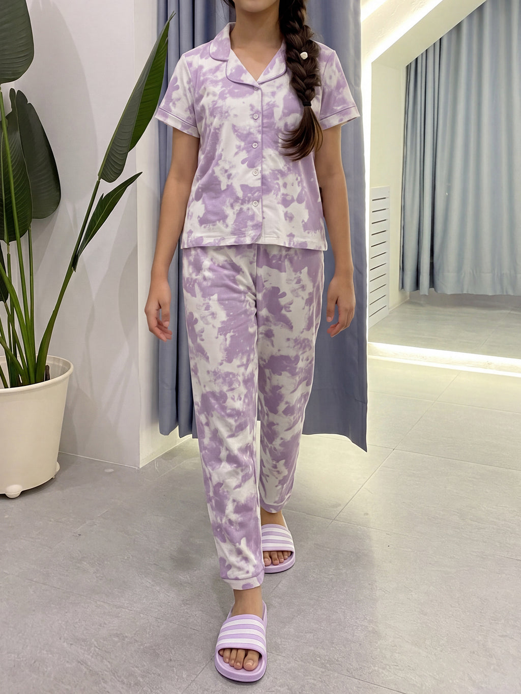 Lil Tomatoes Girls Cotton Night Suits