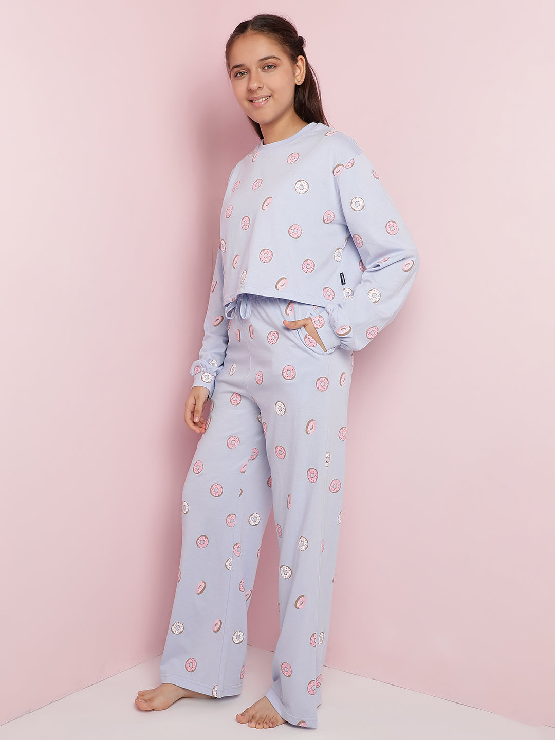 Lil Tomatoes Girls Cotton Night Suits
