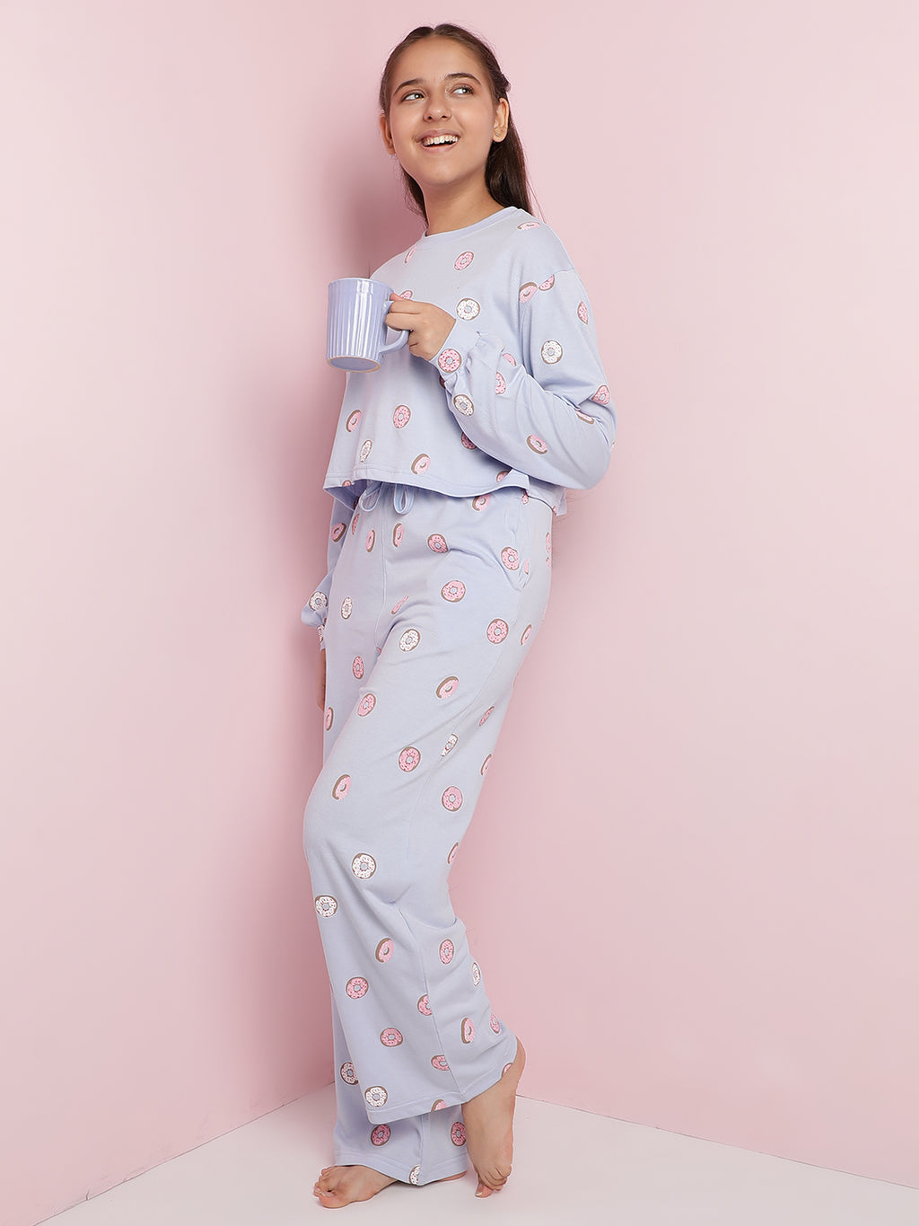 Lil Tomatoes Girls Cotton Night Suits
