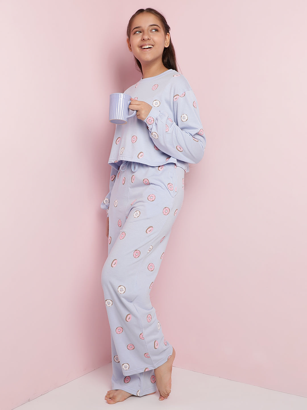Lil Tomatoes Girls Cotton Night Suits