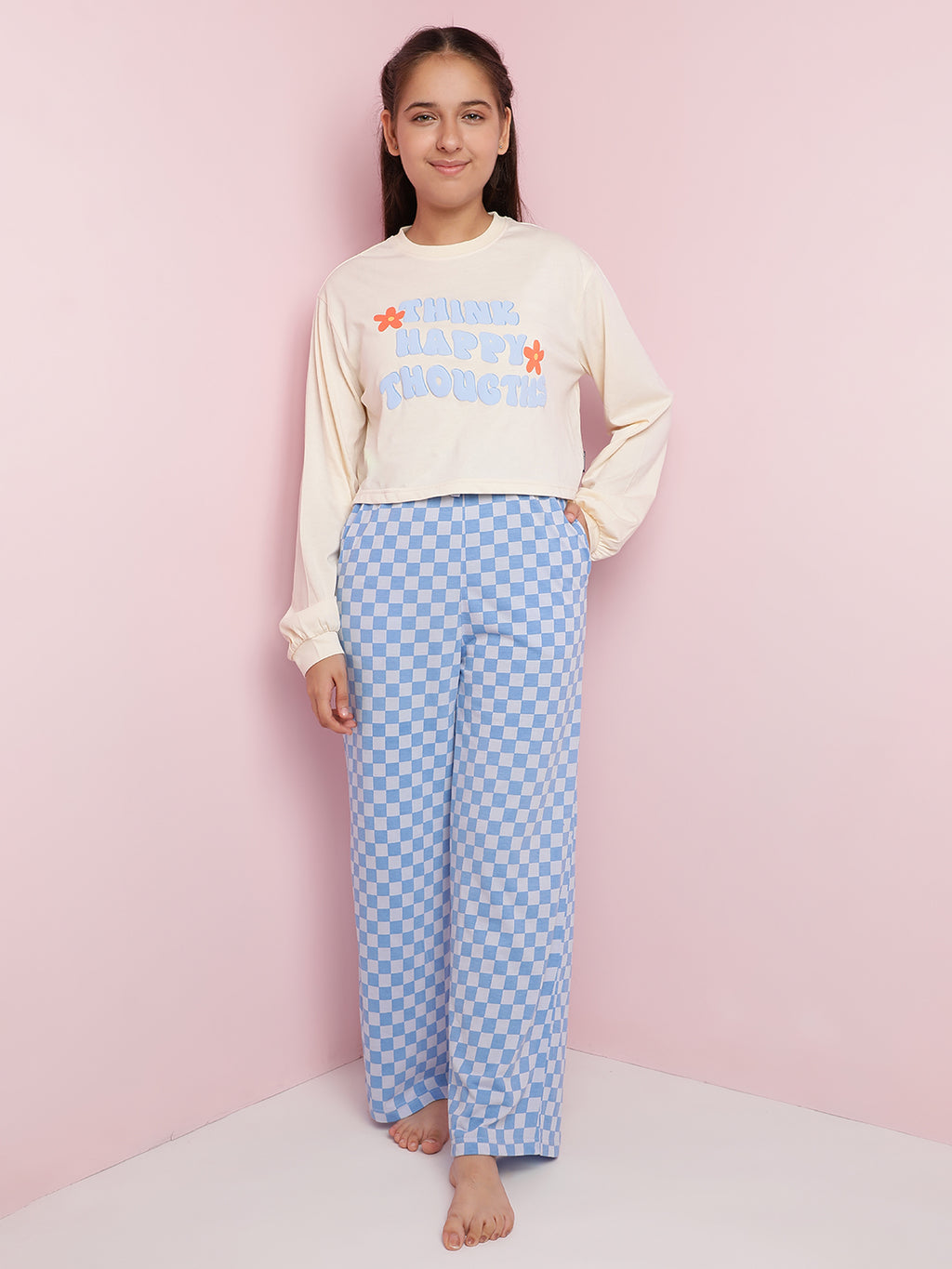 Lil Tomatoes Girls Cotton Night Suits