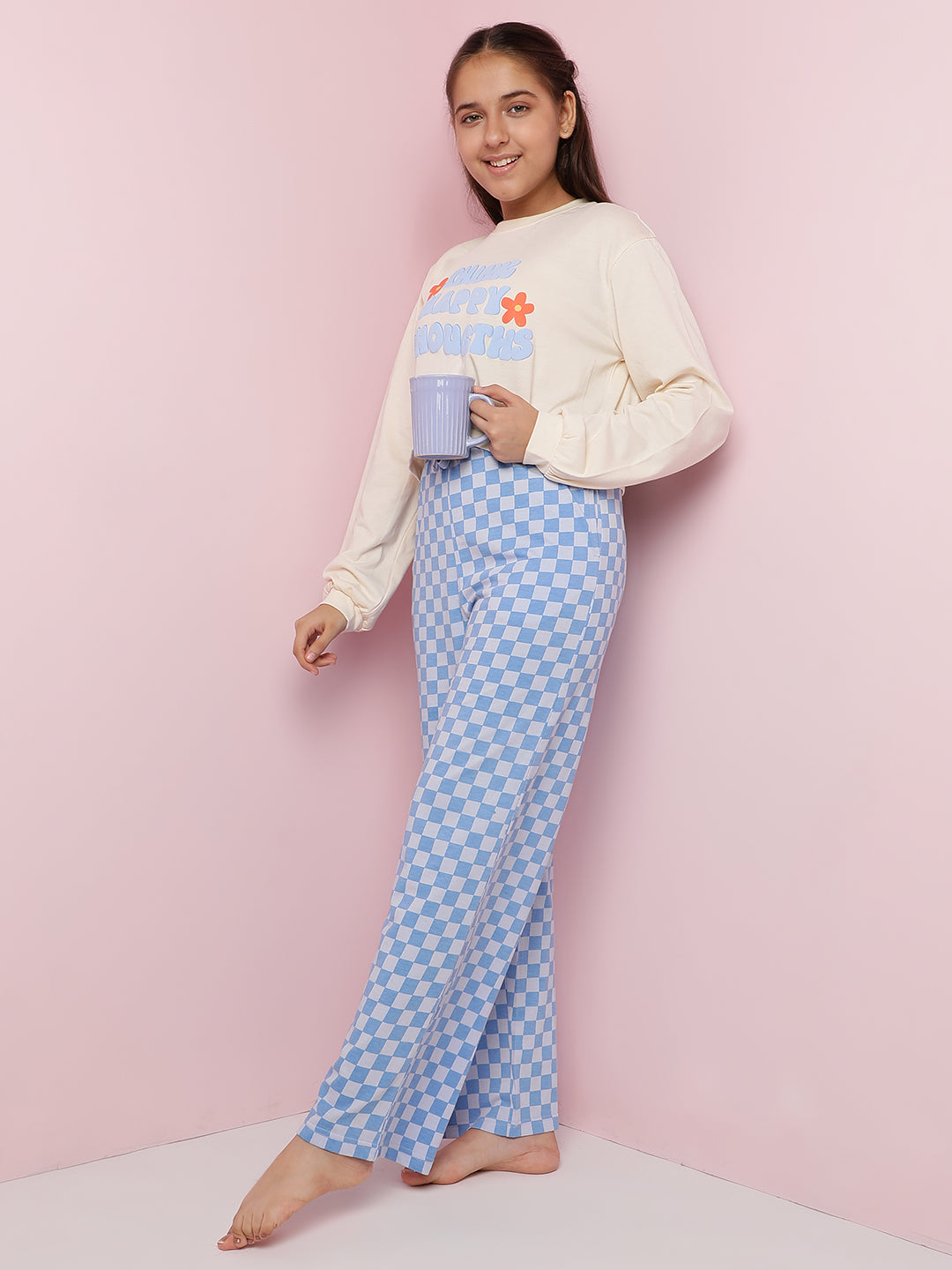 Lil Tomatoes Girls Cotton Night Suits