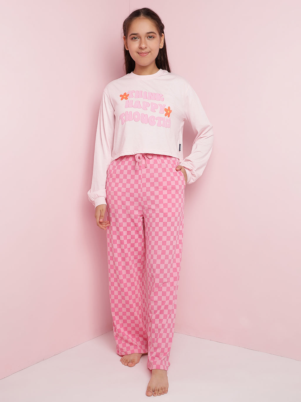Lil Tomatoes Girls Cotton Night Suits