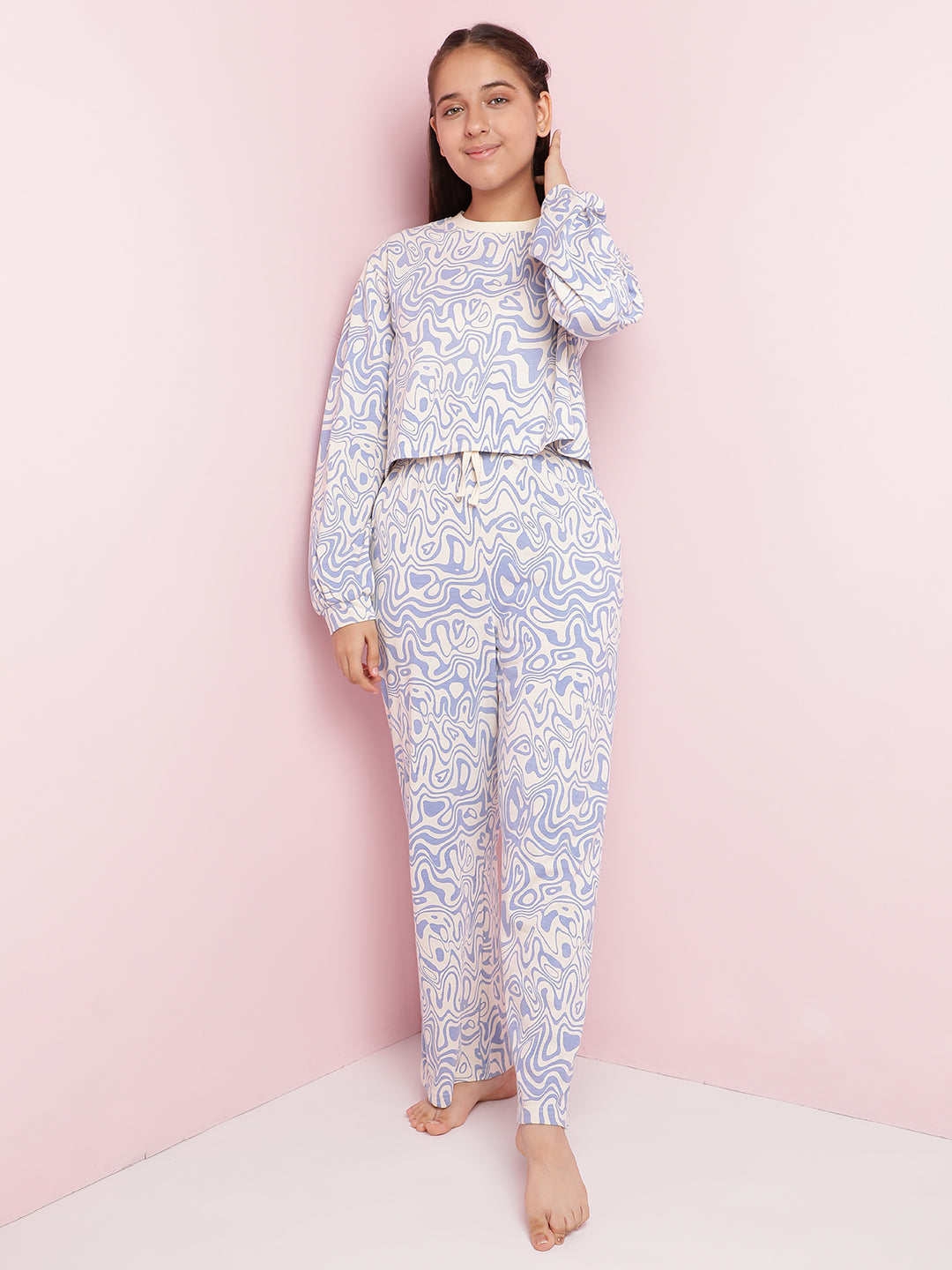 Lil Tomatoes Girls Cotton Night Suits