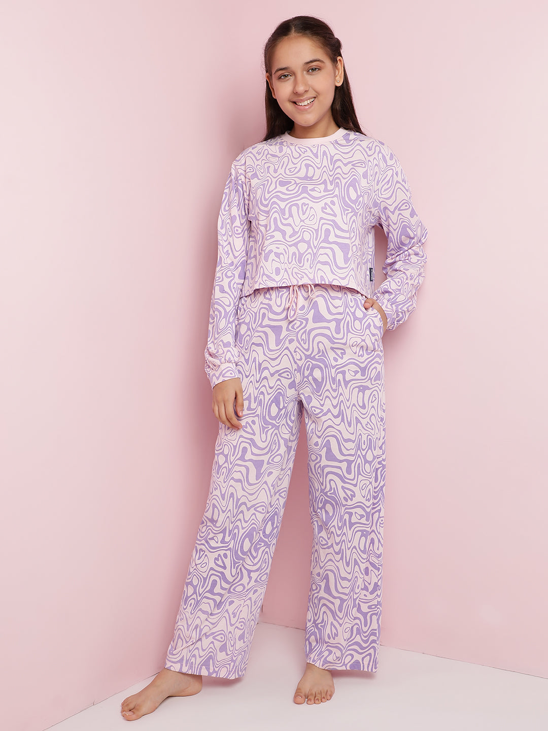 Lil Tomatoes Girls Cotton Night Suits