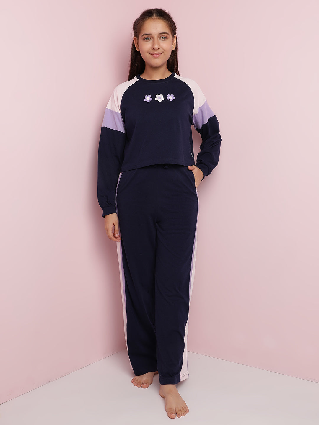 Lil Tomatoes Girls Cotton Night Suits