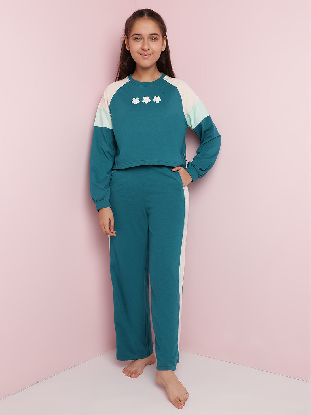 Lil Tomatoes Girls Cotton Night Suits