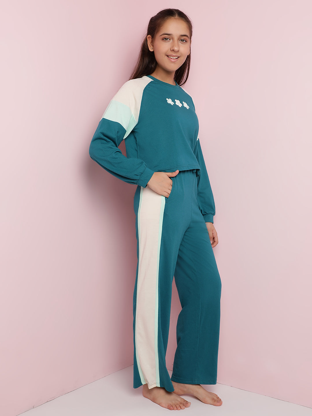 Lil Tomatoes Girls Cotton Night Suits