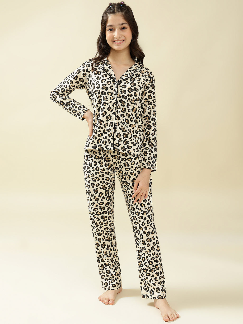 Lil Tomatoes Girls Cotton Night Suits