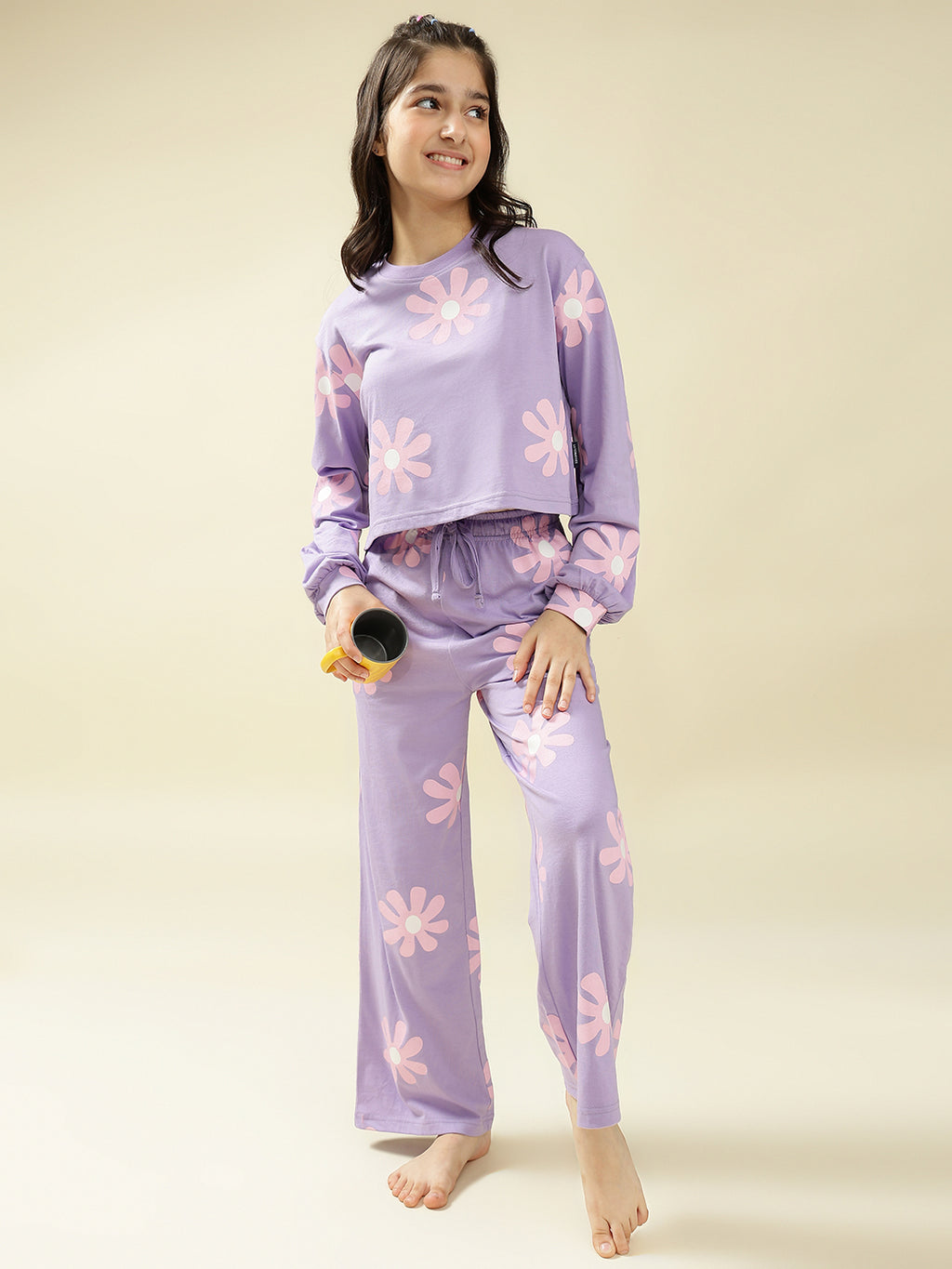 Lil Tomatoes Girls Cotton Night Suits