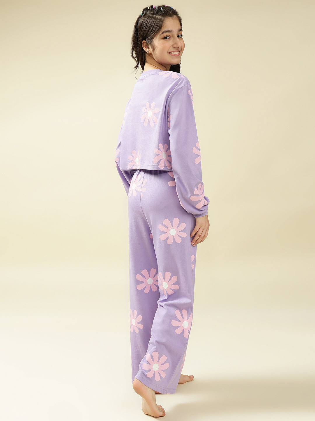 Lil Tomatoes Girls Cotton Night Suits