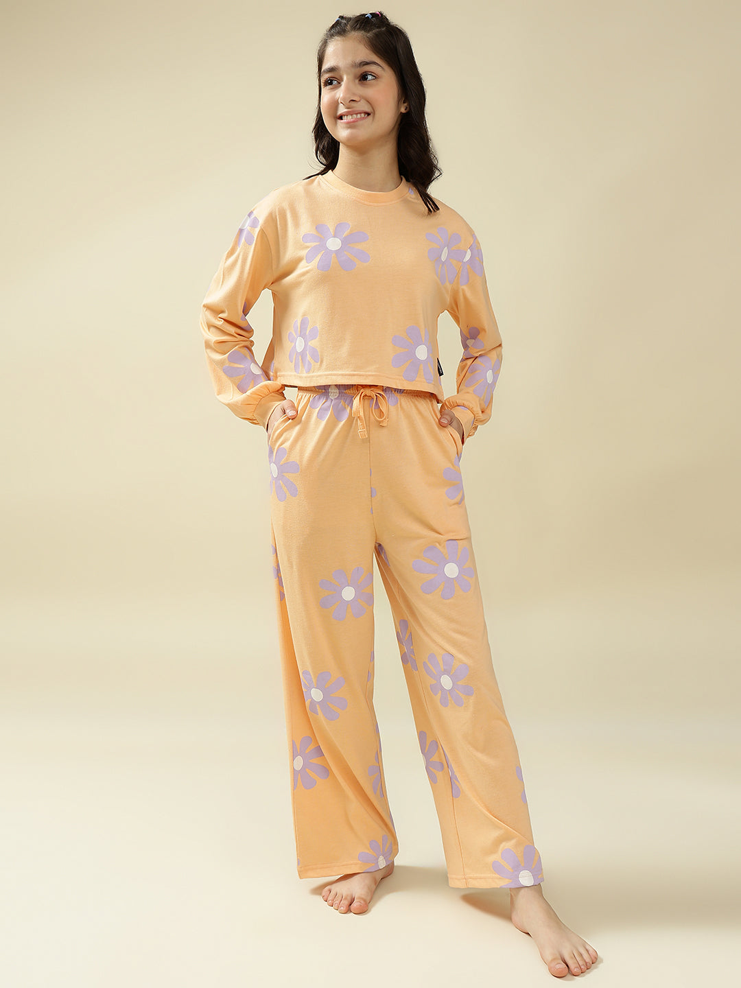 Lil Tomatoes Girls Cotton Night Suits