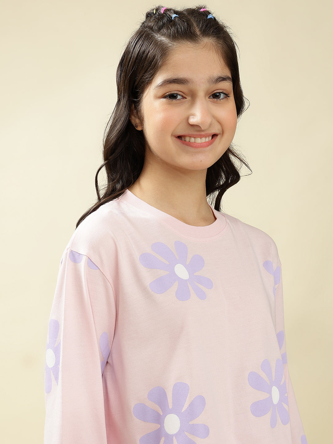 Lil Tomatoes Girls Cotton Night Suits